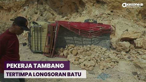 Tertimpa Longsoran Batu 2 Pekerja Tambang Galian C Tewas Di Grobogan