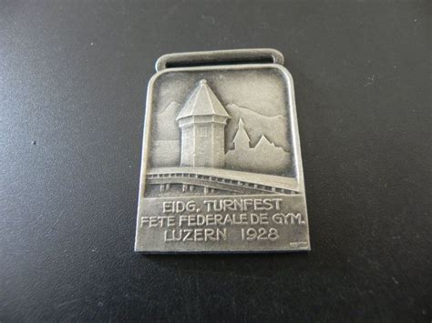 Abzeichen Eidg Turnfest Luzern 1928 Kaufen Auf Ricardo