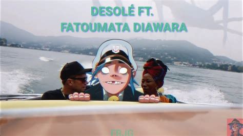 Gorillaz Desol Ft Fatoumata Diawara Sub Espa Ol Youtube