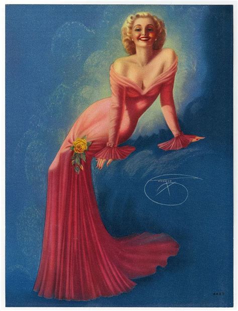 Vintage Billy Devorss Pinup Print Art Deco Sexy Girl Nude Beauty Hot Sex Picture