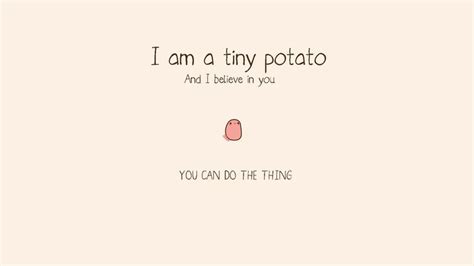 This One Is For All The Potato Lovers Tiny Potato Cute Love