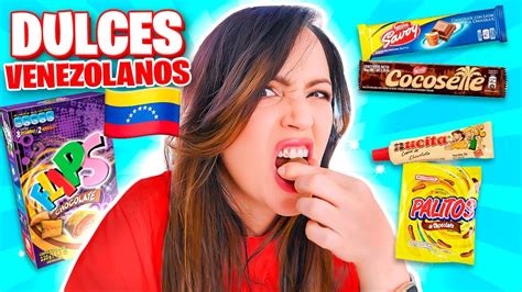 COMO SON LOS DULCES VENEZOLANOS PROBANDO DULCES DE VENEZUELA