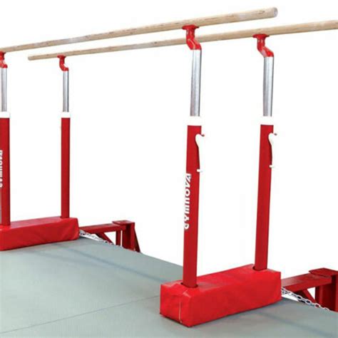 Pit Mounted Folding Parallel Bars Without Bedding Gymstuff