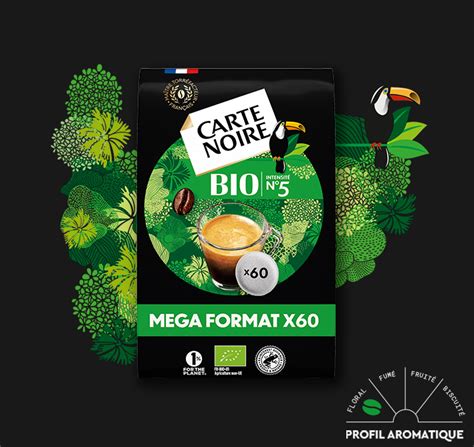 Café Bio pur Arabica Dosettes Souples Carte Noire