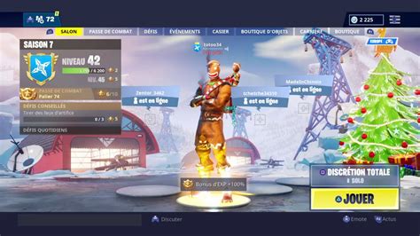 Live Fortnite D Tente Mode Silencieux Youtube