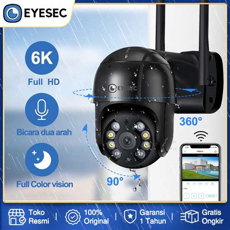 Jual Eyesec Ip Kamera Cctv Mp Wifi Outdoor Ptz Smart Camera Cctv