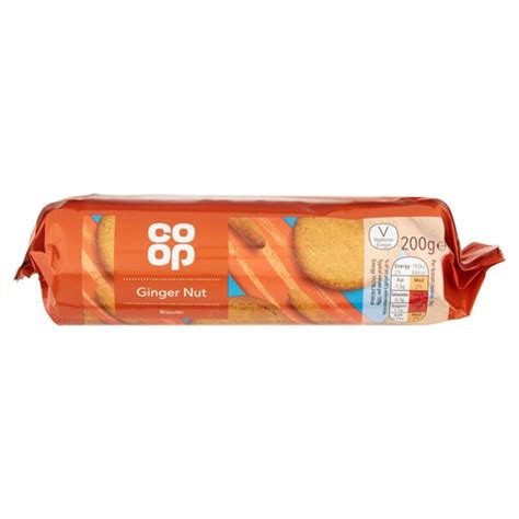 Co Op Ginger Nut Biscuits 200g Guernsey Online Groceries Channel