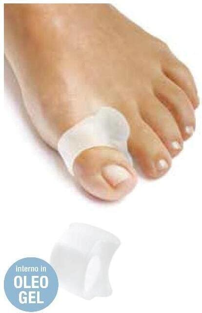 S027 Eumedica Gel Toe Spreader W Toe Loop Divaricatore Per Alluce