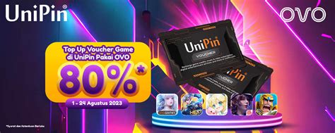 Unipin Top Up Voucher Game Di Unipin Pakai Ovo Bisa Dapatkan