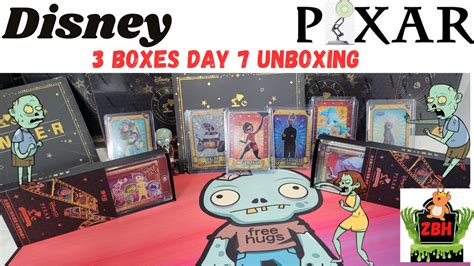 Opening Boxes Day Pixar Th Anniversary Oscars Disney Cards