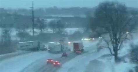 State Patrol reports more than 3 dozen crashes Wednesday morning - CBS ...