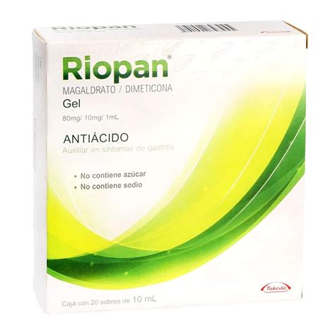 Riopan Gel Ml Sobre Distribuidora De Medicamentos Mm