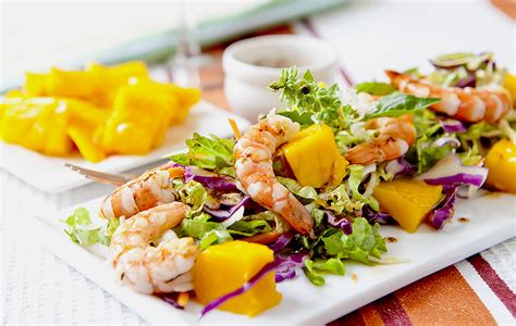 Prawn Mango Salad With A Lime Vinaigrette Highpoint