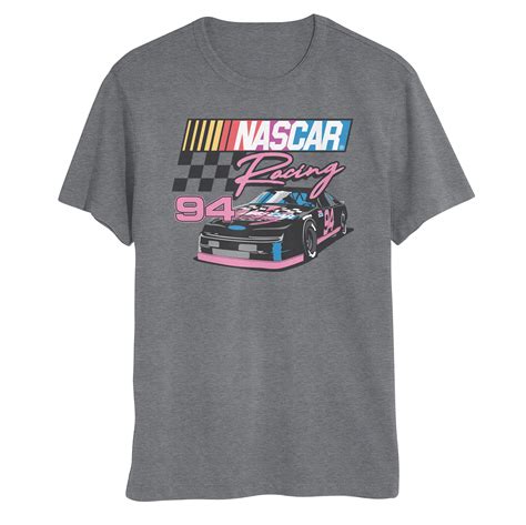 NASCAR 90s Racing Vintage Badge Mens and Womens Short Sleeve T-Shirt ...