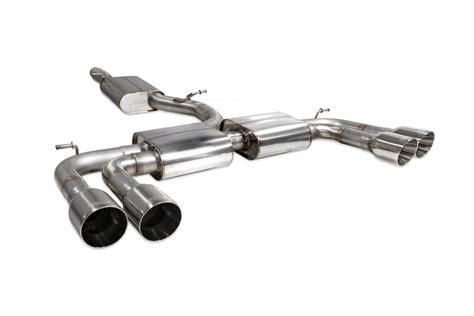 Scorpion Exhaust Non Valved Cat Back System Audi S3 2 0t 8v Pre