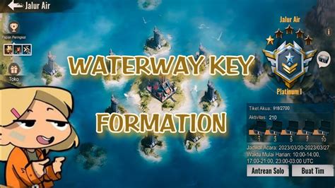 Kunci Formasi Path Of Water State Of Survival Youtube