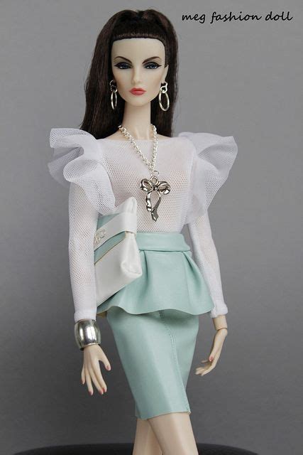 New Fashion Royalty 12 FR2 GLAM MINT Barbie Dress Fashion