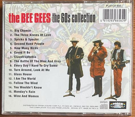 BEE GEES THE 60s COLLECTION 16 ORIGINAL RECORDINGS CD ALBUM BARRY ROBIN