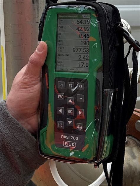 Rasi Bio Portable Gas Analyser For Biogas Applications Eurotron