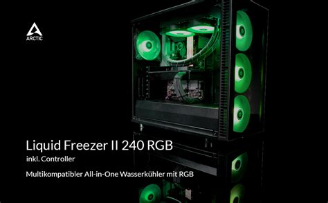 ARCTIC Liquid Freezer II 240 RGB Multi Kompatibler All In One CPU AIO