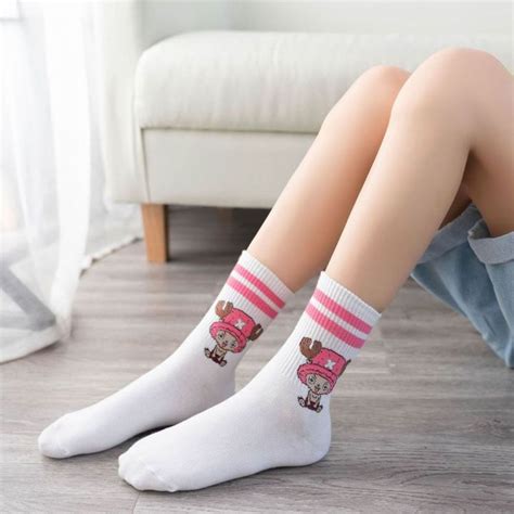 TIMIA Casual Kawaii Cute Female Male Gift Cotton Anime Sports Socks Cartoon Socks Ankle Socks ...