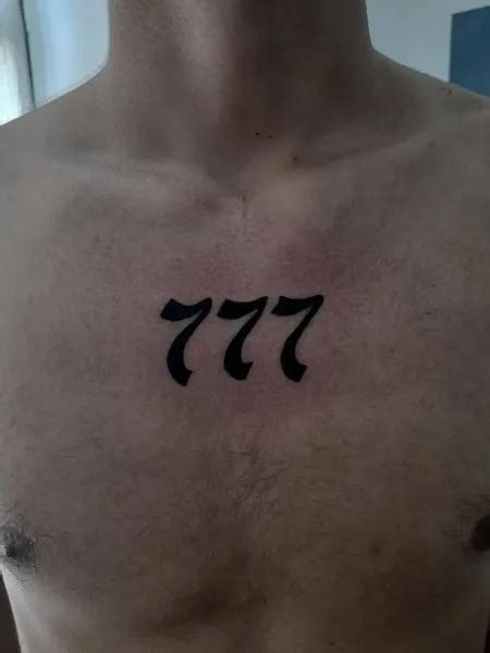 30 Best 777 Tattoo Ideas For Men And Women Artofit