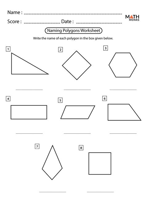 Polygon Worksheets Nd Grade