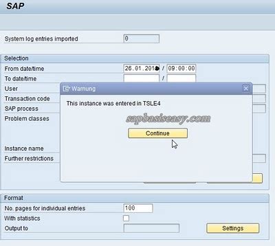 How To Monitor Sap System Logs Sap Basis Easy