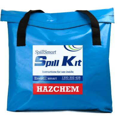 Spillsmart Hazchem Spill Kit 80L Is Ideal For Any Chemical Spill