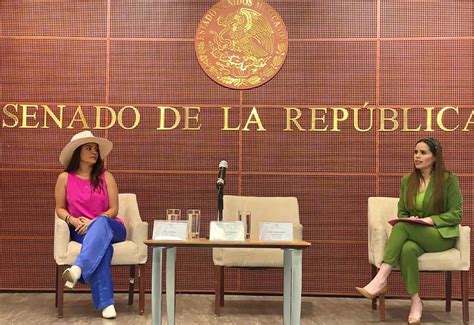 Diputada Montserrat Rodr Guez En El Senado En Simposio Cannabis Una