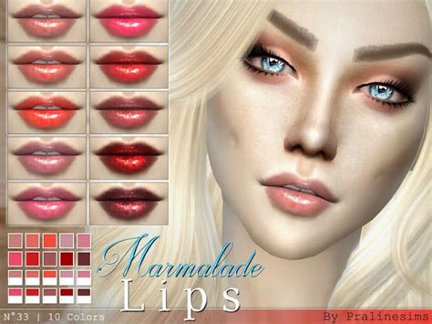 Sims 4 CC S The Best Lipstick By Pralinesims Makeup Cc Sims 4 Cc