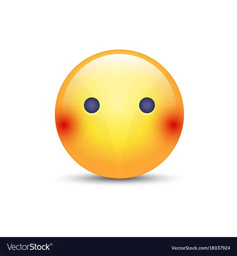 Face emoji without mouth cartoon silent Royalty Free Vector