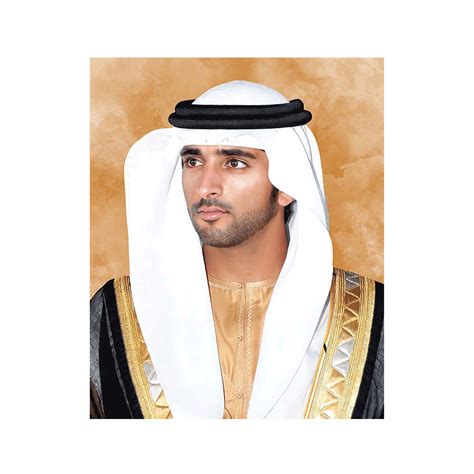 Official Portrait Of His Highness Sheikh Hamdan Bin Mohammed Bin Rashid