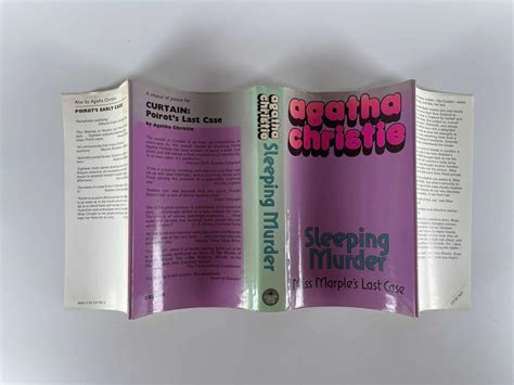 Agatha Christie Sleeping Murder First Uk Edition 1976