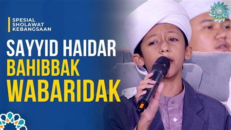 JEMBER BERGEMA Sayyid Haidar Bahibbak Wabaridak SIRQOL SHOLAWAT