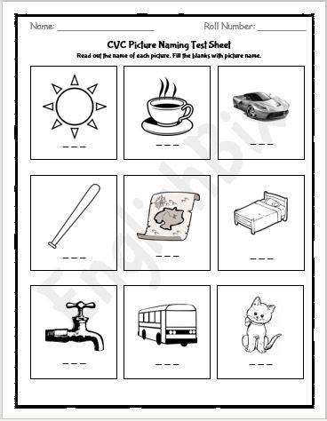 Cvc Words And Blends Splendid Moms Worksheets Library