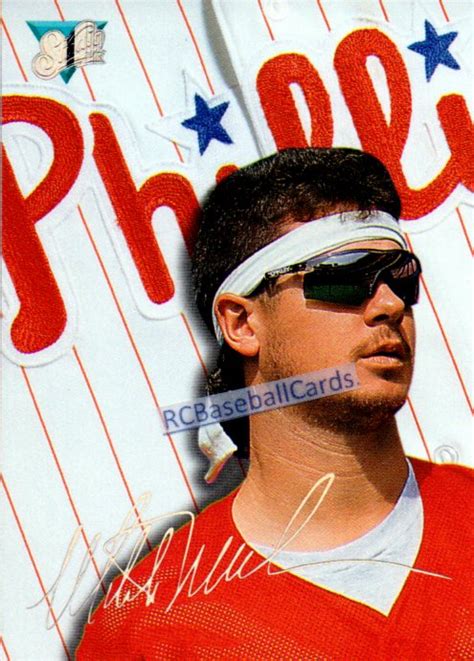 1993 Mitch Williams, Phillies, 1 Studio #82, Itm#B6646