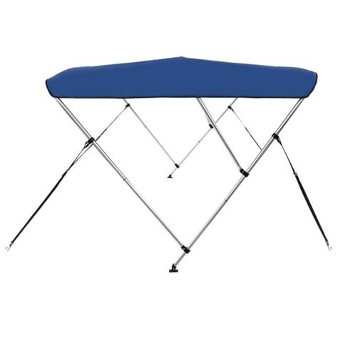 Zerodis Auvent bimini à 3 arceaux Bleu 183x160x137 cm HB042 Cdiscount