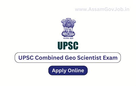 Upsc Combined Geo Scientist Exam For Posts