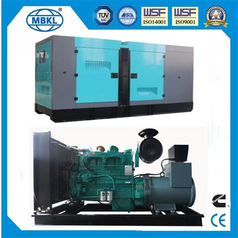 Cummins Diesel Engine Super Silent Power Electric Generator 200kw