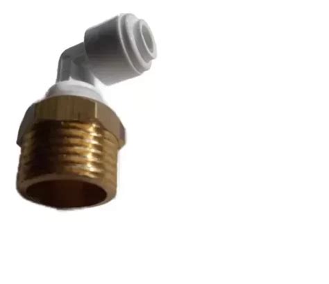 Conector Acople R Pido Codo Para Filtros De Agua Dispenser A