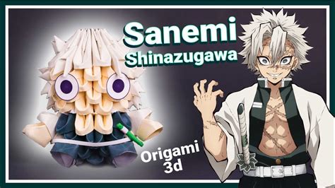 C Mo Hacer A Sanemi Shinazugawa Con Papel De Origami D Kimetsu