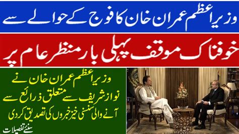 Pm Imran Khan Point Of View When Govt Will Bring Nawaz Sharif Back