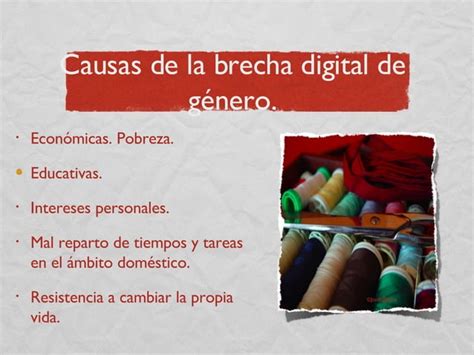 Brecha Digital De Género Ppt