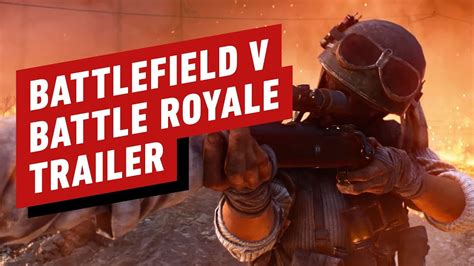 Battlefield Official Firestorm Trailer Battle Royale Youtube