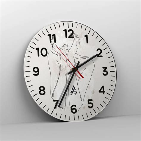 Horloge Murale Arttor Instant De R Ve Cadran Chiffres Forme