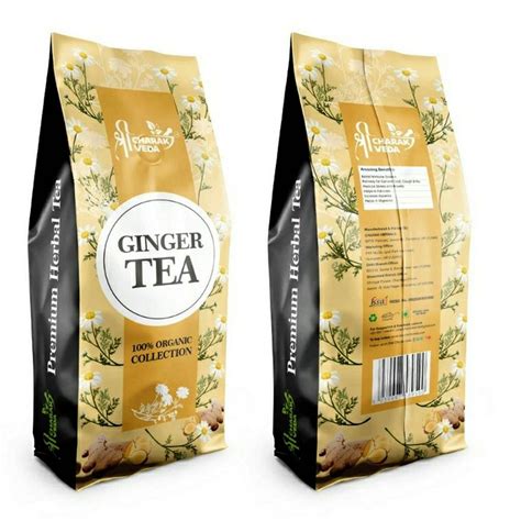 Premium Herbal Ginger Tea Granules Packaging Size 100 Gm At Rs 250