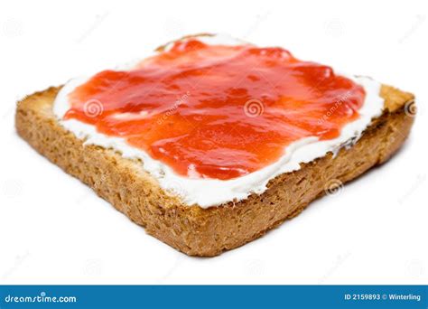 Toast With Butter And Jam Stock Photos - Image: 2159893