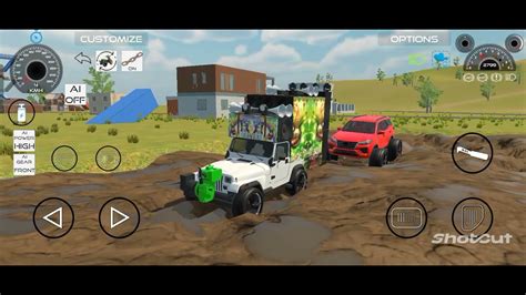 Dj Vs Fortuner Mud Mode Tochan In Indian Vehicles Simulator D Gaming