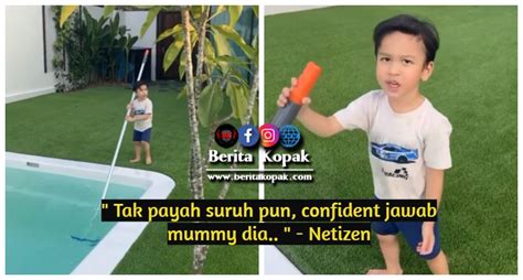 Tak Payah Suruh Pun Confident Jawab Mummy Dia Netizen Berita